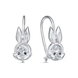 Серьги детские из серебра