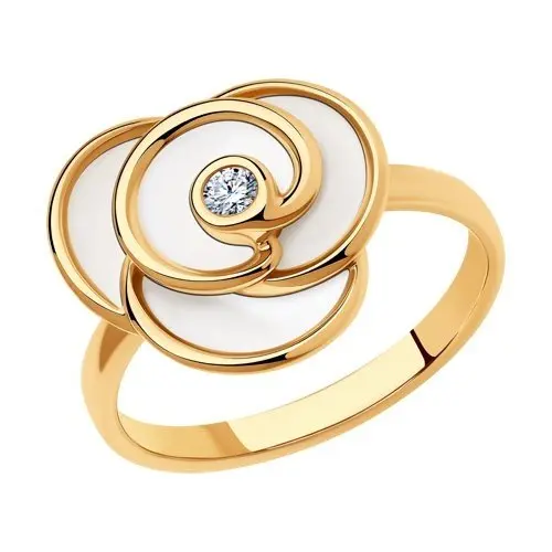 Кольцо декоративное из позолоты