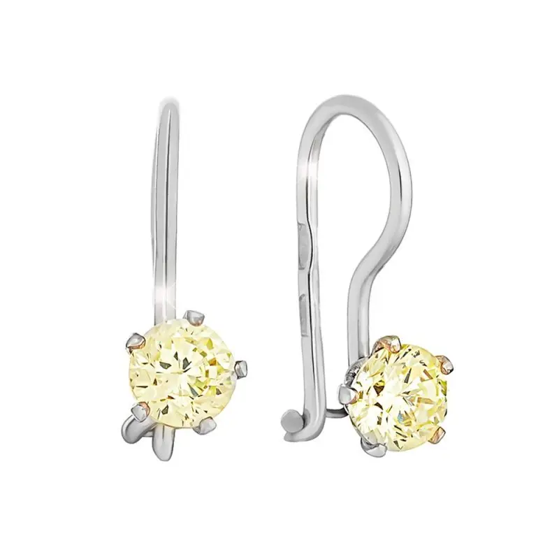 Серьги детские из серебра