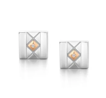 Серьги пуссеты из серебра