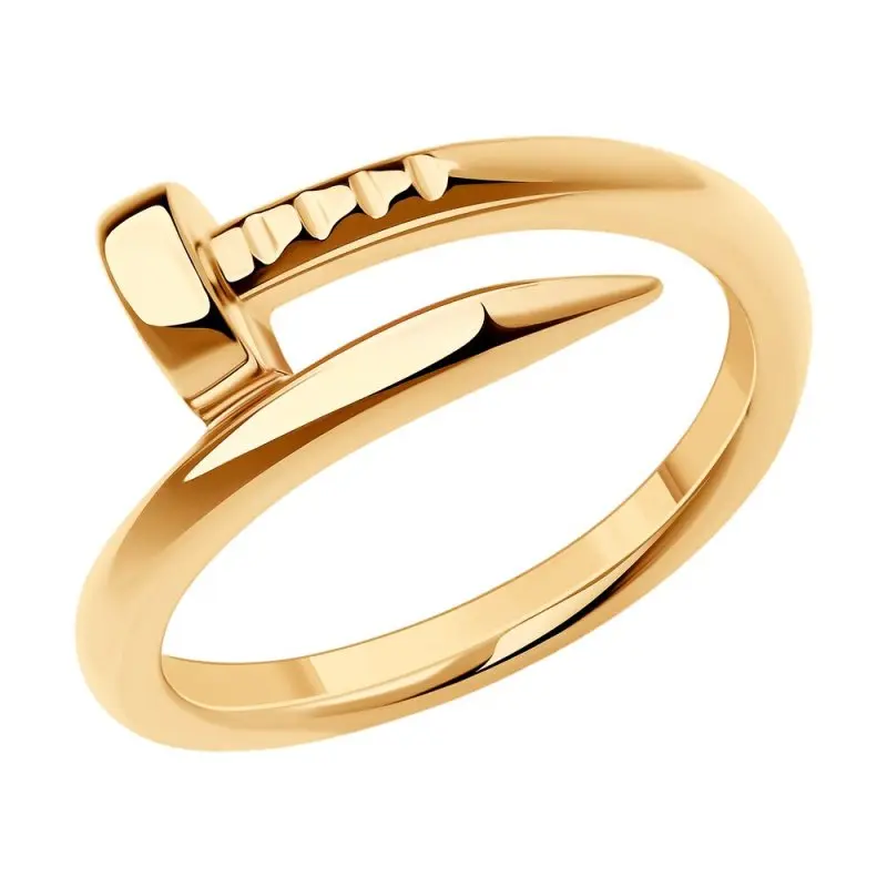 Кольцо декоративное из позолоты