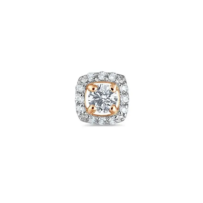 Подвеска бегунок из красного золота