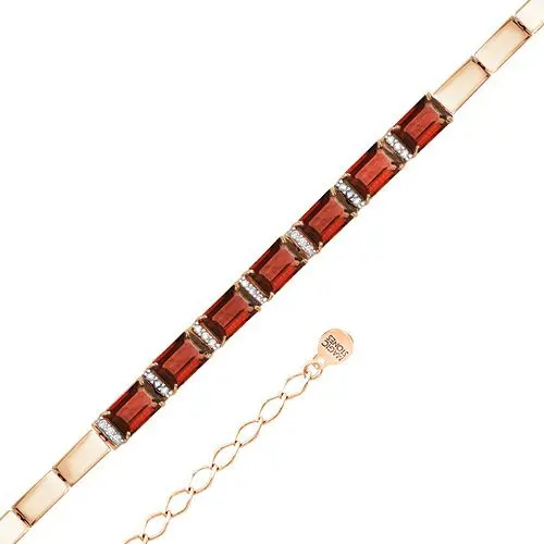 Браслет декоративный из красного золота