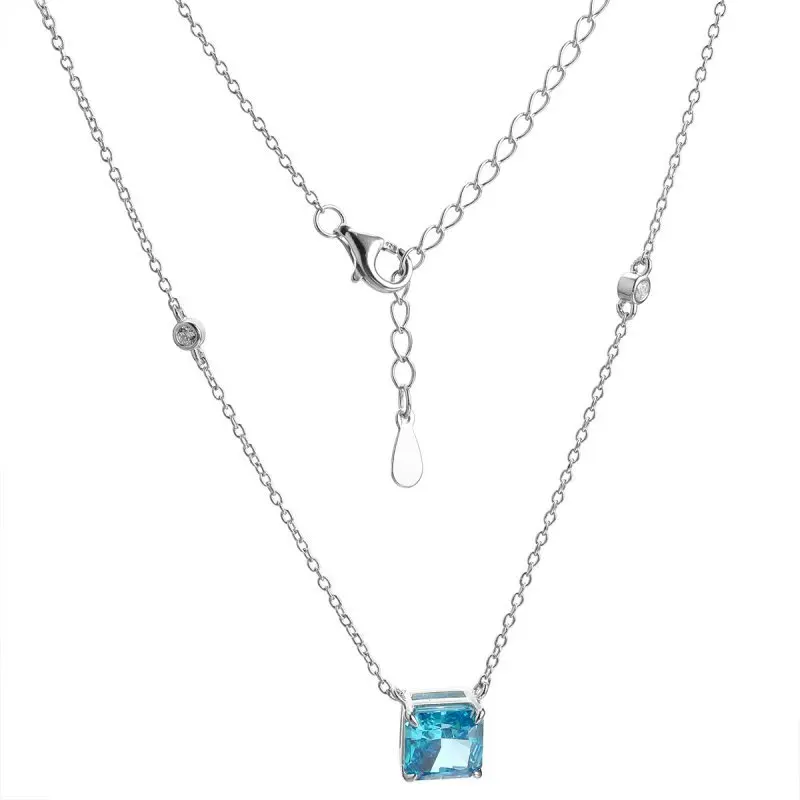 Цепь колье из серебра