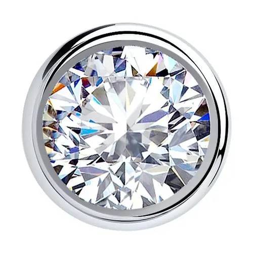 Подвеска бегунок из серебра вид 1