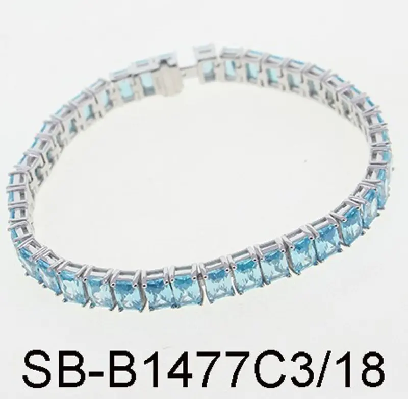 Браслет декоративный из серебра