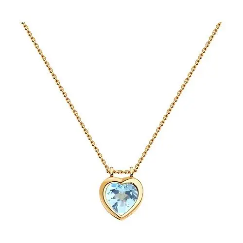 Цепь колье из красного золота