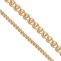 Цепь из красного золота