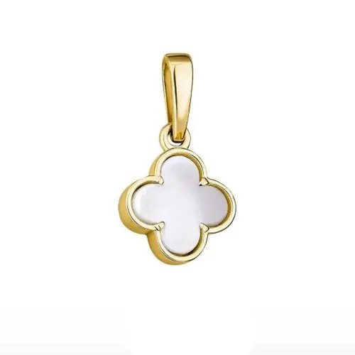 Подвеска декоративная из желтого золота