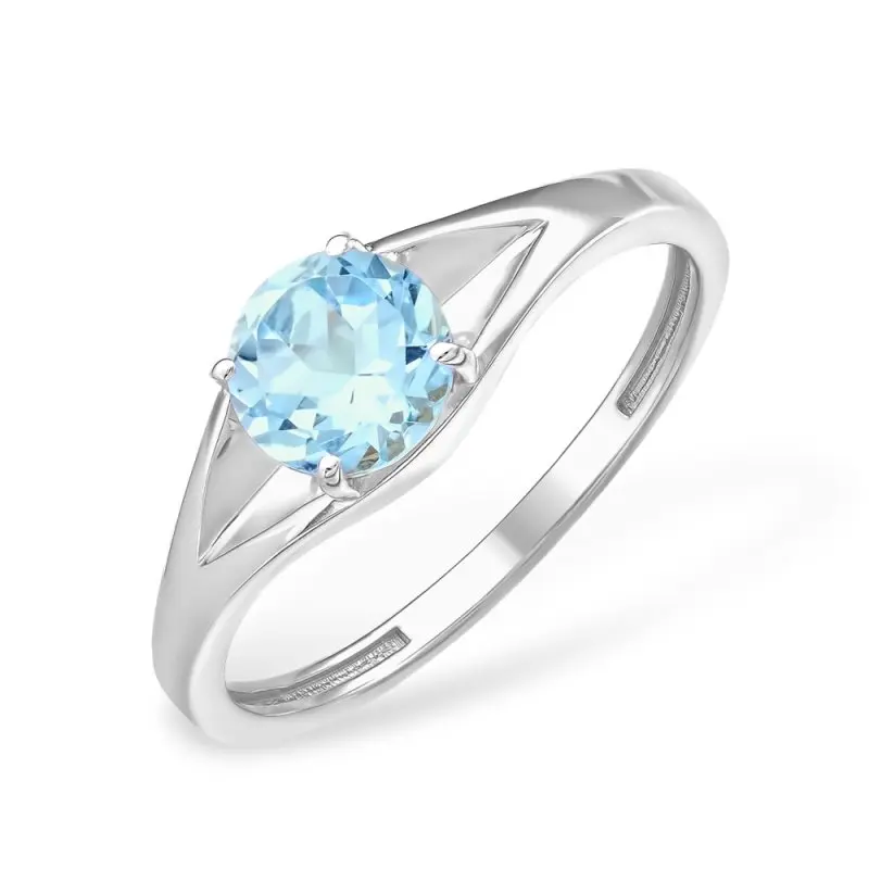 Кольцо декоративное из серебра