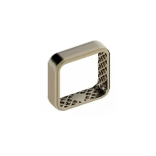 Кольцо декоративное из красного золота