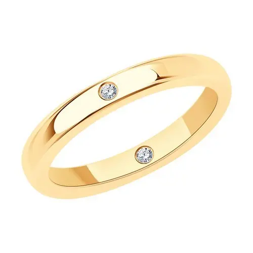 Кольцо декоративное из позолоты