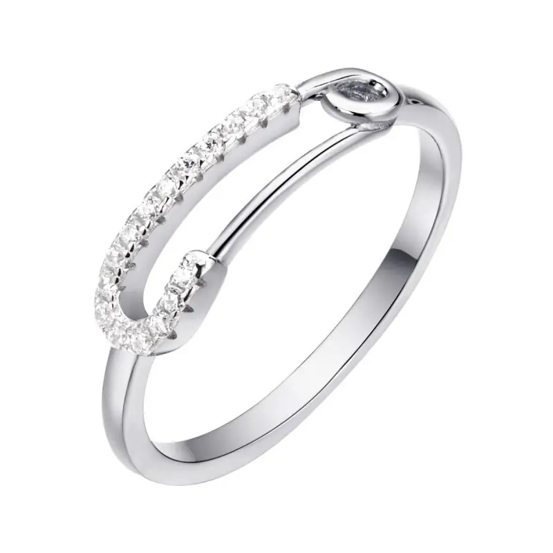 Кольцо декоративное из серебра