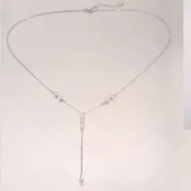 Цепь колье из серебра