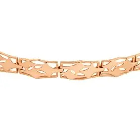 Браслет декоративный из красного золота