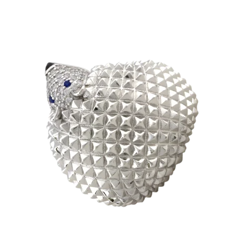 Кольцо декоративное из серебра