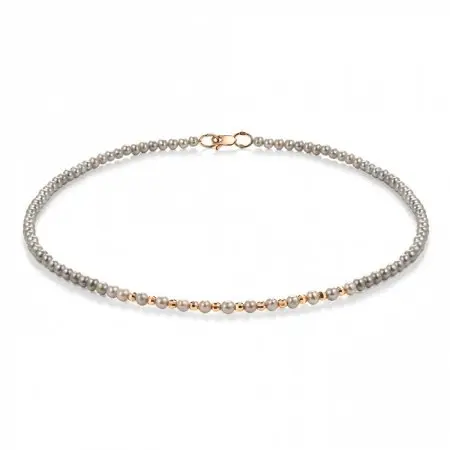 Бусы из красного золота