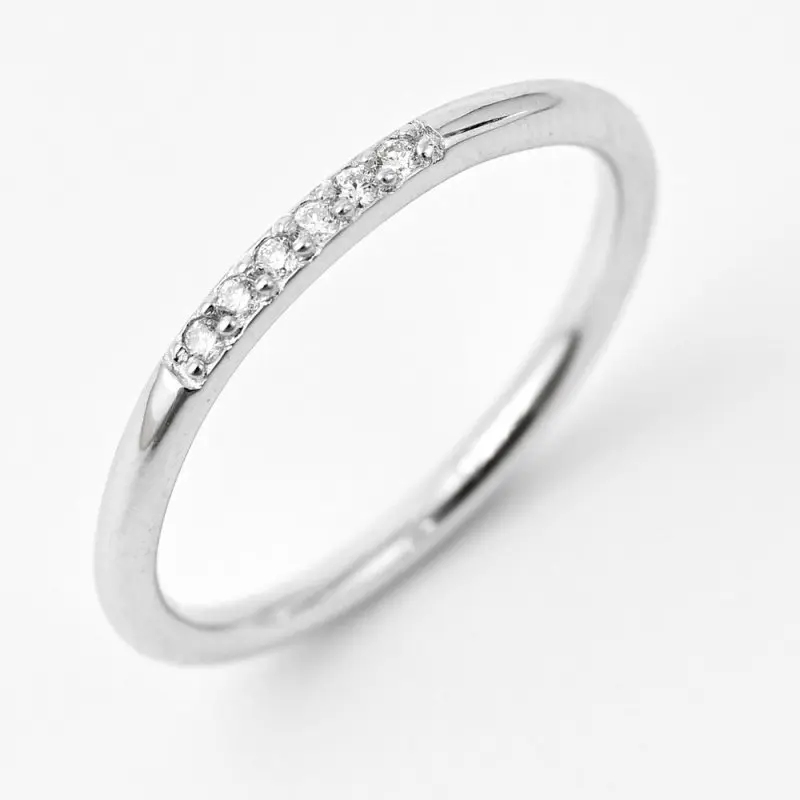 Кольцо декоративное из серебра