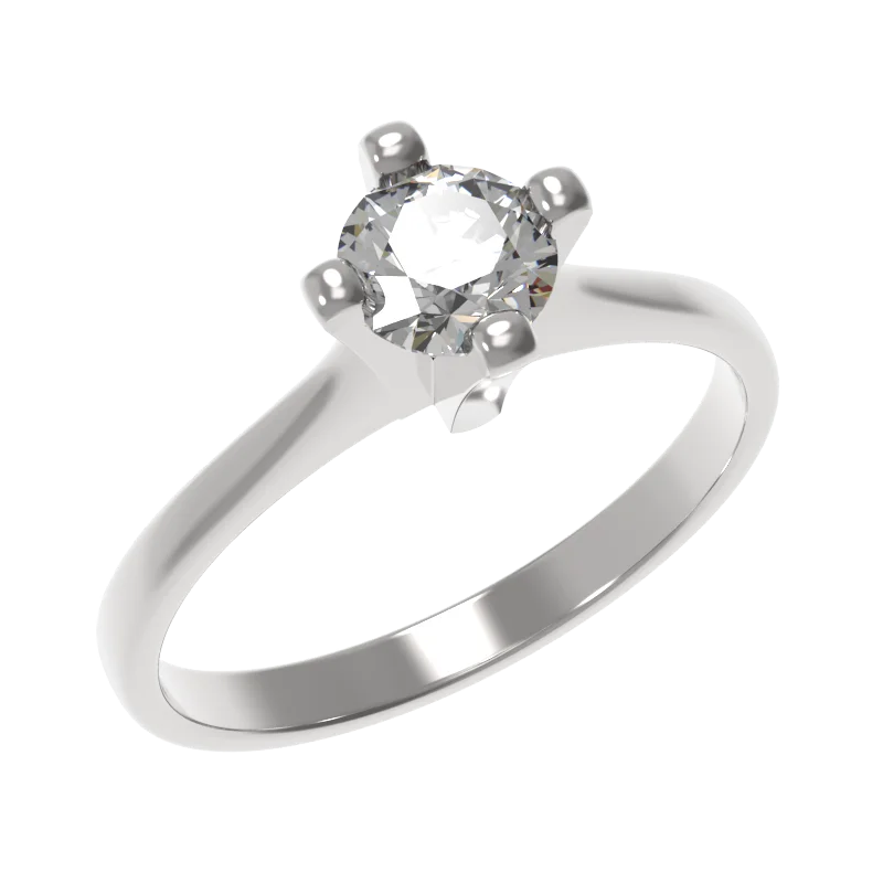 Кольцо декоративное из серебра