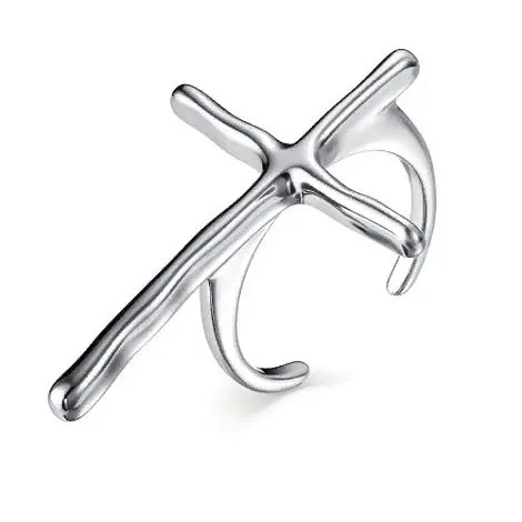 Кольцо декоративное из серебра