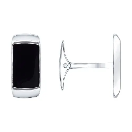 Запонки из серебра