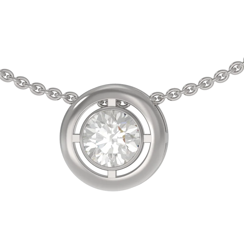 Подвеска бегунок из серебра