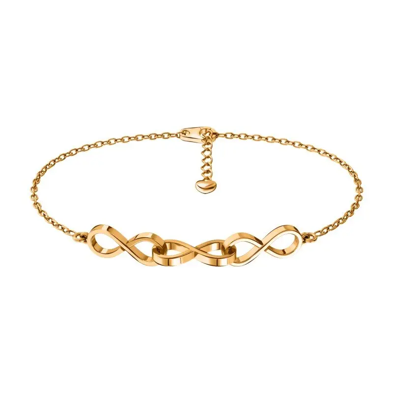 Браслет декоративный из красного золота