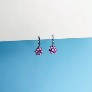 Серьги детские из серебра вид 1