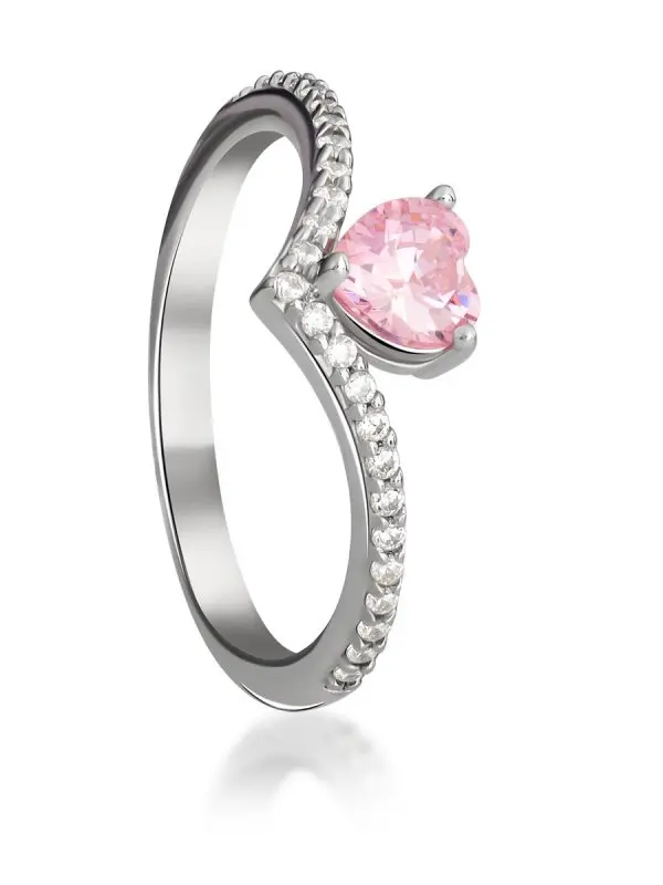 Кольцо декоративное из серебра