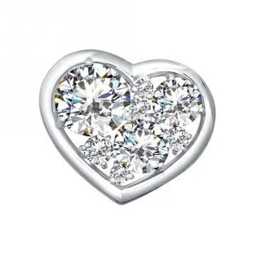 Подвеска бегунок из серебра