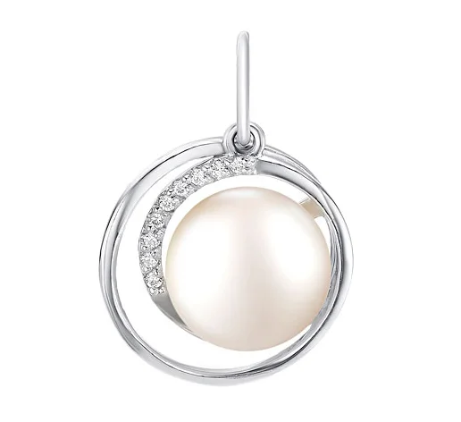 Подвеска декоративная из серебра