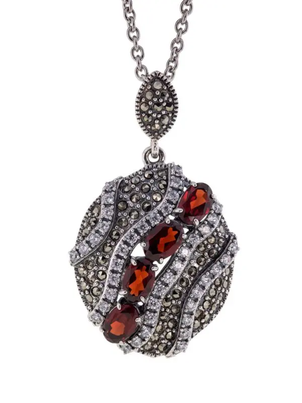 Цепь колье из серебра