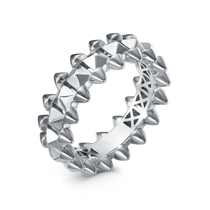 Кольцо декоративное из серебра