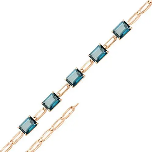 Браслет декоративный из красного золота