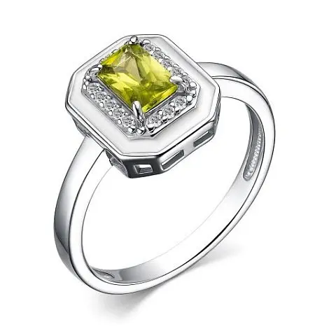 Кольцо декоративное из серебра