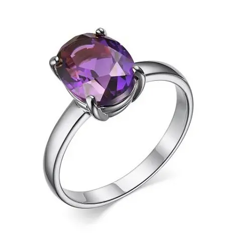 Кольцо декоративное из серебра