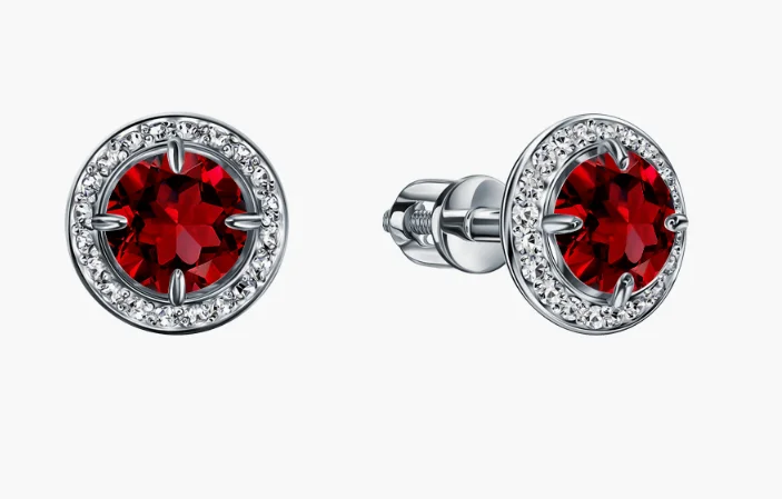 Серьги пуссеты из серебра