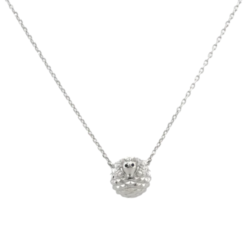 Цепь колье из серебра