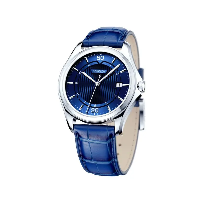 Часы мужские из серебра