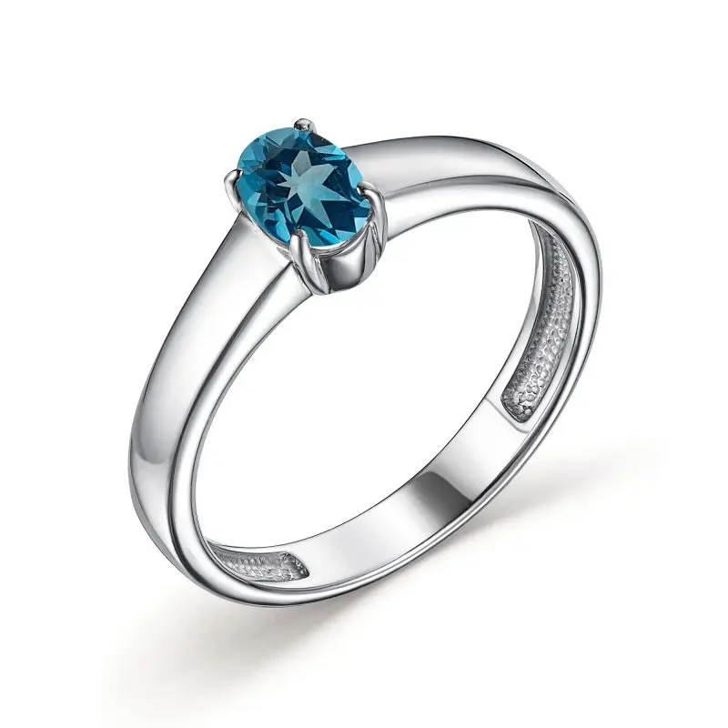 Кольцо декоративное из серебра