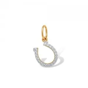 Подвеска декоративная из красного золота