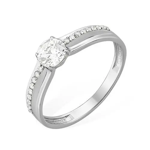 Кольцо декоративное из серебра