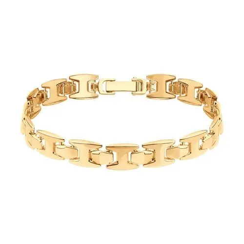 Браслет декоративный из красного золота