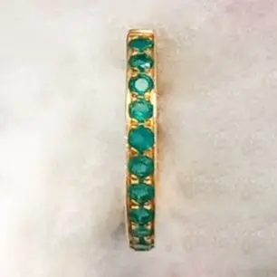 Серьги конго из позолоты