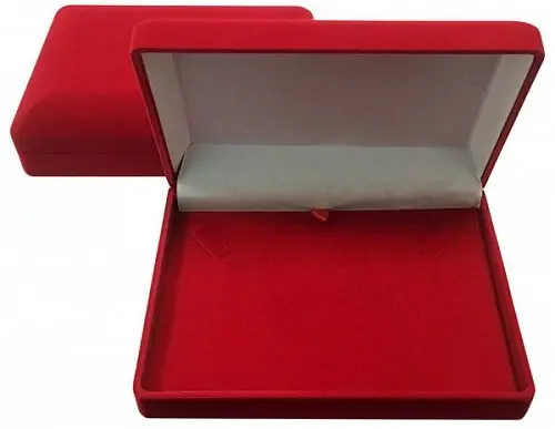 Футляр 121608 красн.колье 2 языч.