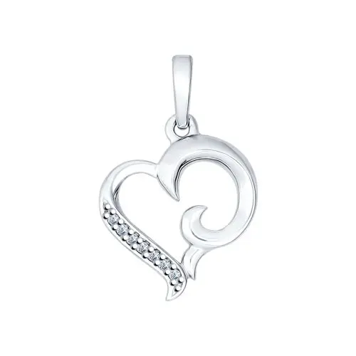 Подвеска декоративная из серебра