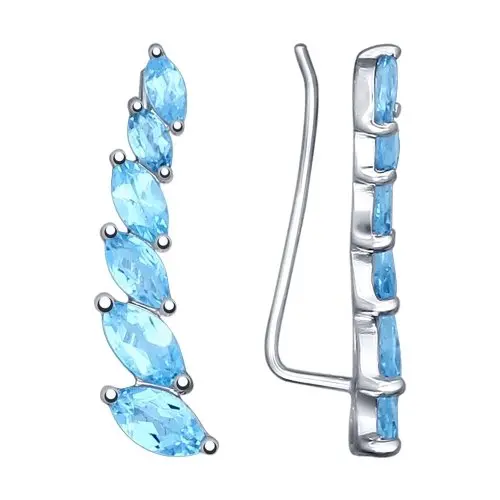 Серьги 92021348 вид 2