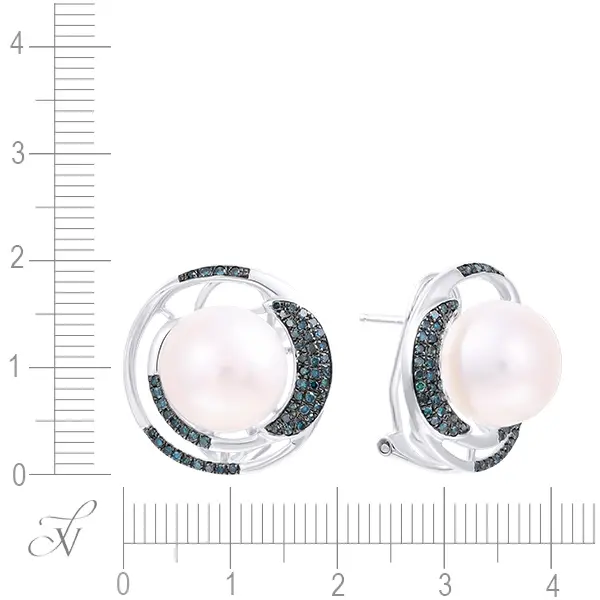 Серьги E25920C вид 2