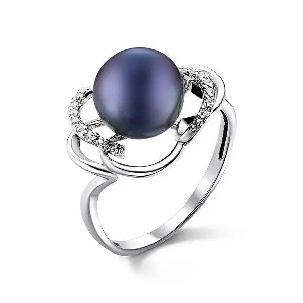 Кольцо декоративное из серебра