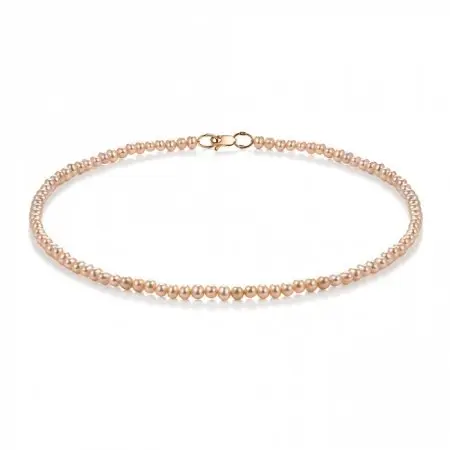 Бусы из красного золота